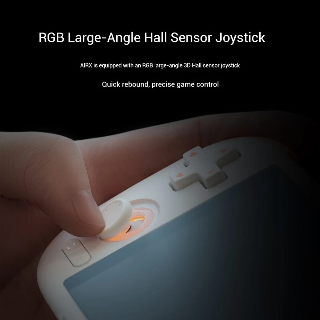 MANGMI AIR X Gaming Konsole Snapdragon 662 Mit 5000mAh Batterie 5,5-zoll Bildschirm RGB Halle Joystick Halle Linear Trigger Handheld