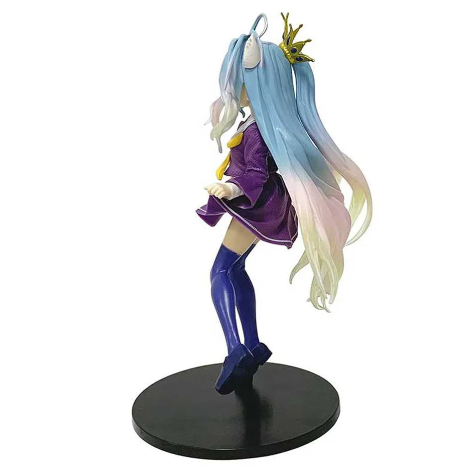 2025 19CM Anime NGNL No Game No Life White "Figure Anime PVC Anime Action Figures Model Collection Ornament Anime Model Toy Gift