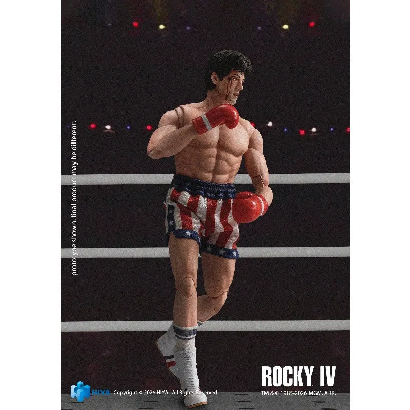 Pre-sale HIYA Rocky 4 Rocky Boxer Edition 1/12 Super Action Figure Toy Gift Collection