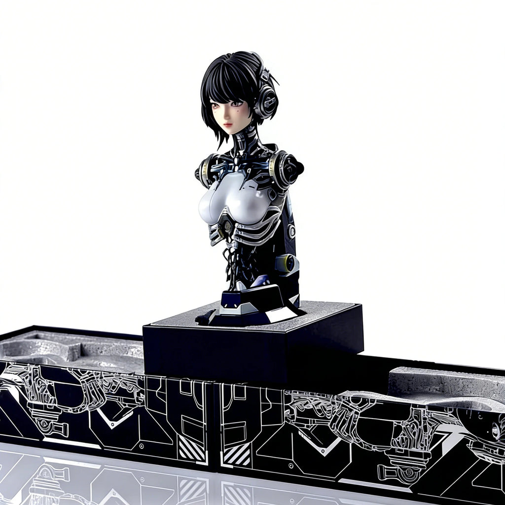 Linglong Ash 1/4 Half-Body Figure Collectible Model, High-Quality Role