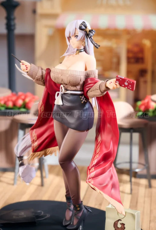 【In Stock】Original Questioners UnionCreative Azur Lane HMS Belfast Maid’s Shopping Day 1/7 Scale Figure Toy Gift
