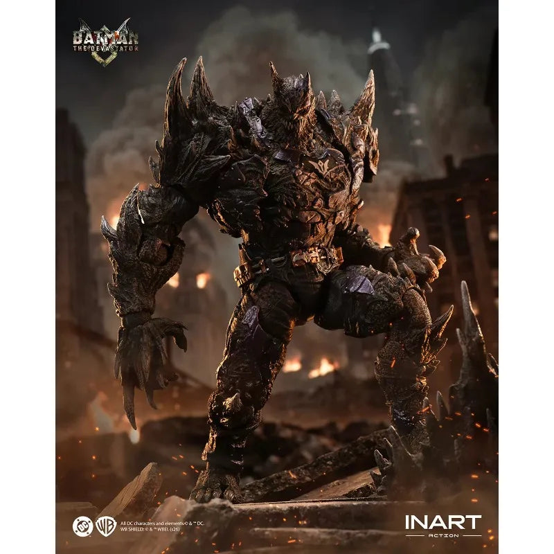in Stock INART Action Dark Nights: Metal Batman The Devastator 1/12 Scale Fully Articulated Action Figure  Collectible