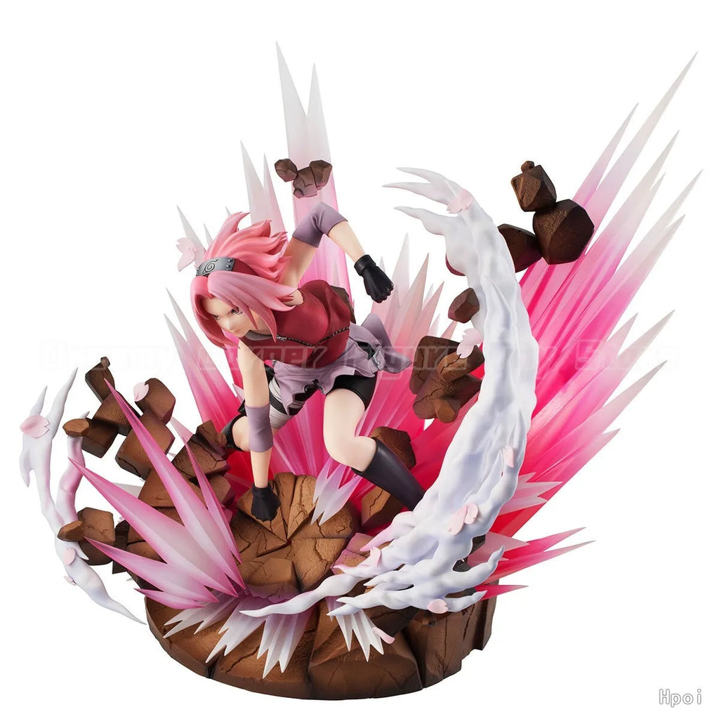 【In Stock】Original MegaHouse GALS Series NARUTO Shippuden Haruno Sakura Ver.3 Figure Ornament Collection Toy