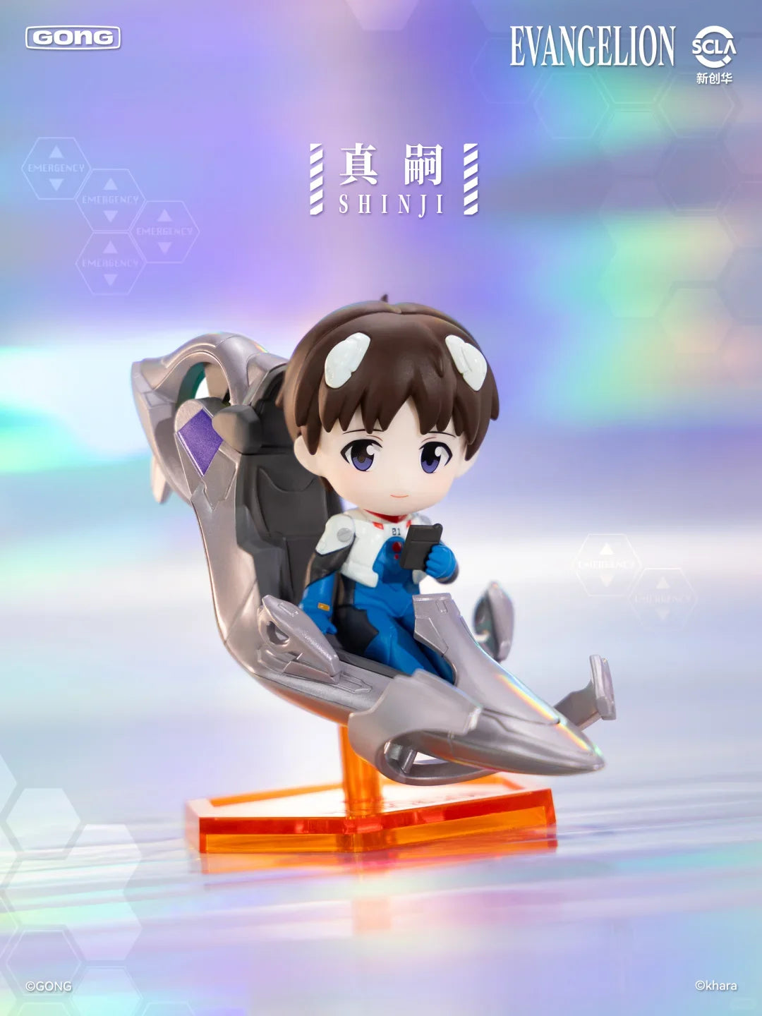 Original Gong Neon Genesis Evangelion EVA Pilot Series Figures Blind Box Asuka Anime Peripheral Collection Ornament Kids Gifts