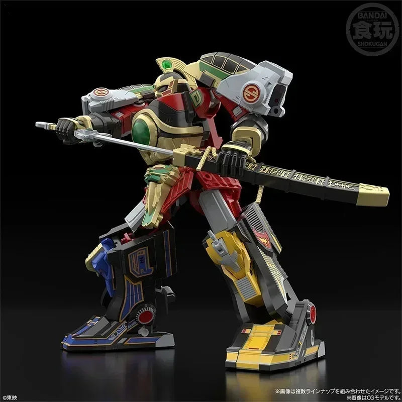 In Stock  Bandai Anime Gosei Sentai Dairanger SHOKUGAN MODELING PROJECT SMP Assembly Model Toys Action Figure Gifts Kids
