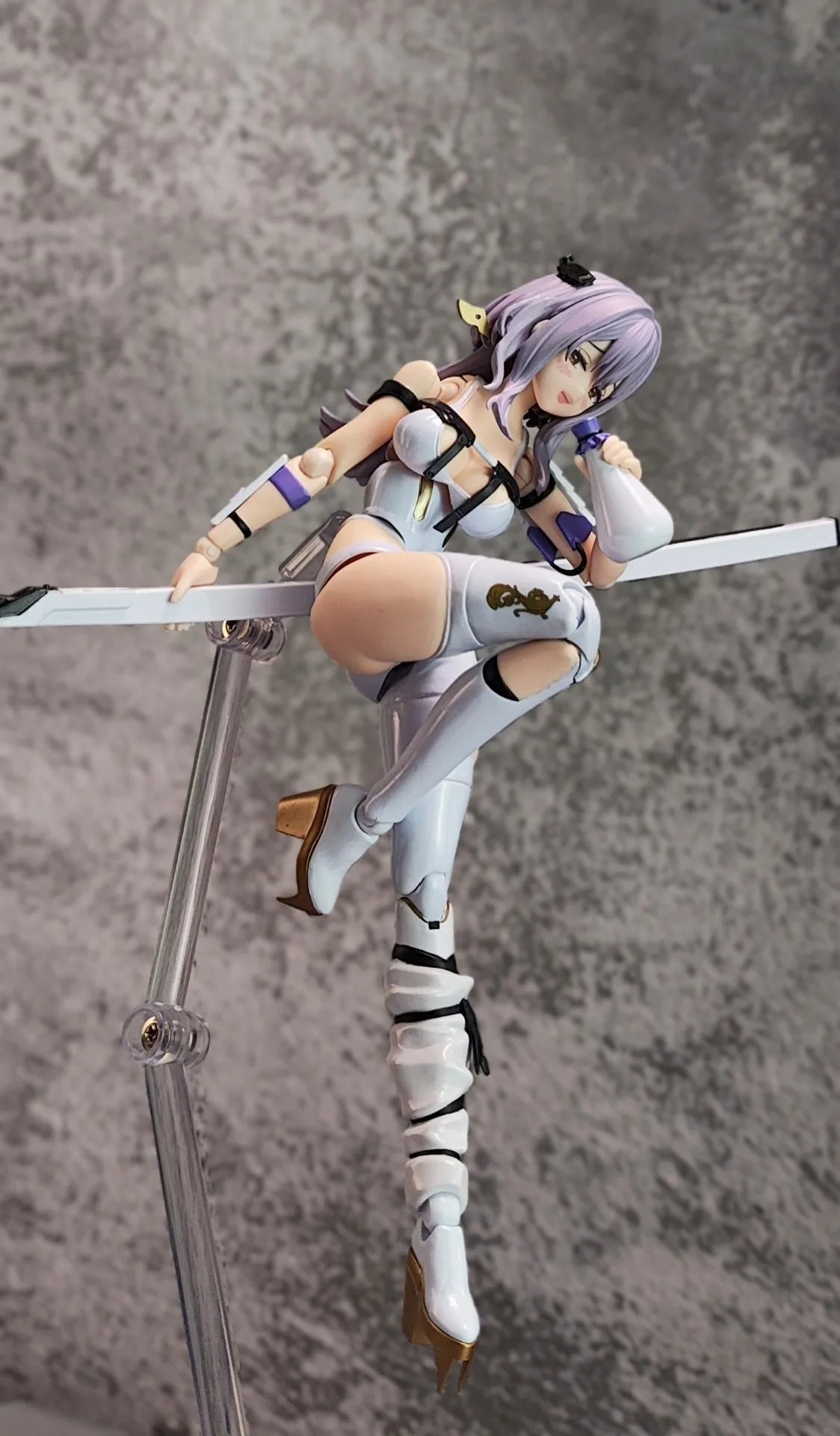 2026 New In Stock Max Factory Original Goddess of Victory: Nikke Scarlet Figma #640 Anime Cartoon Garage Action FigureToys Model