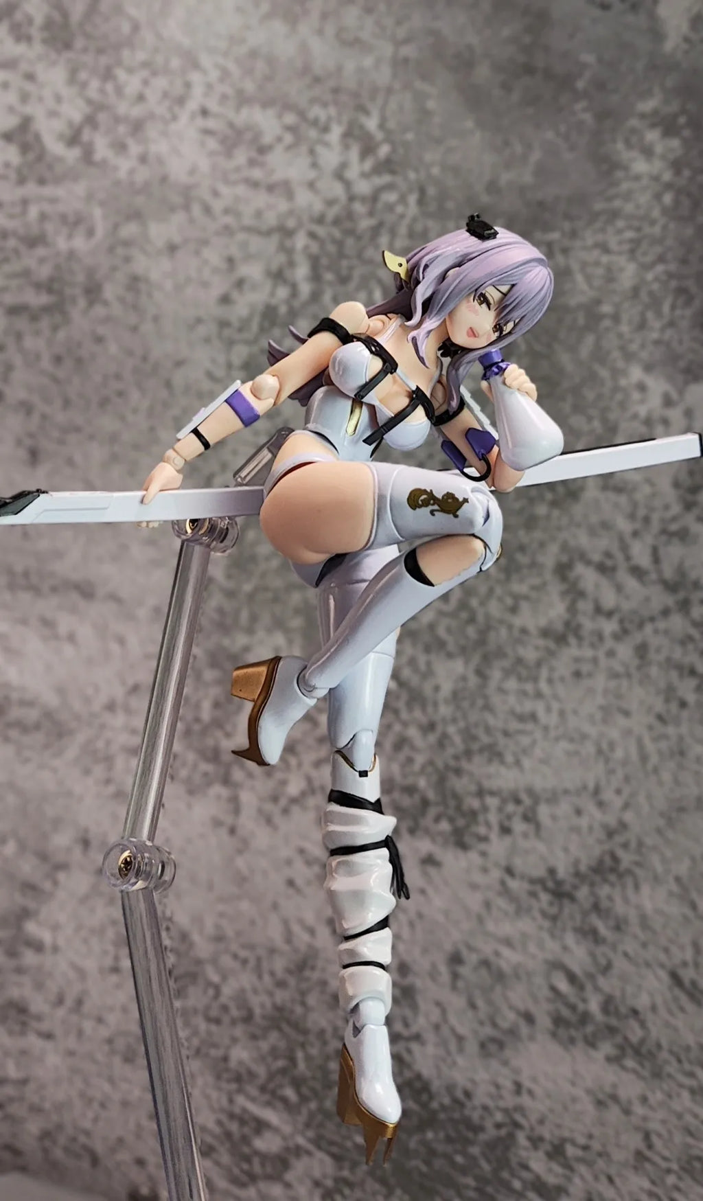 2026 New In Stock Max Factory Original Goddess of Victory: Nikke Scarlet Figma #640 Anime Cartoon Garage Action FigureToys Model