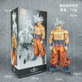 30CM Anime Dragon Ball Sun Wukong Free Anime Color Painting Large Model Toy Gift Collection Action Figure Resolution of Soldiers