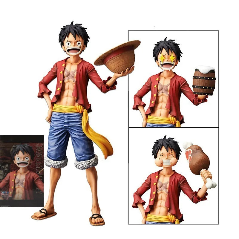 One Piece GK Anime Figur Modell Gear 4 Monkey D Luffy Actionfigur 24 cm Höhe Statue Sammlung Spielzeugpuppe Figma