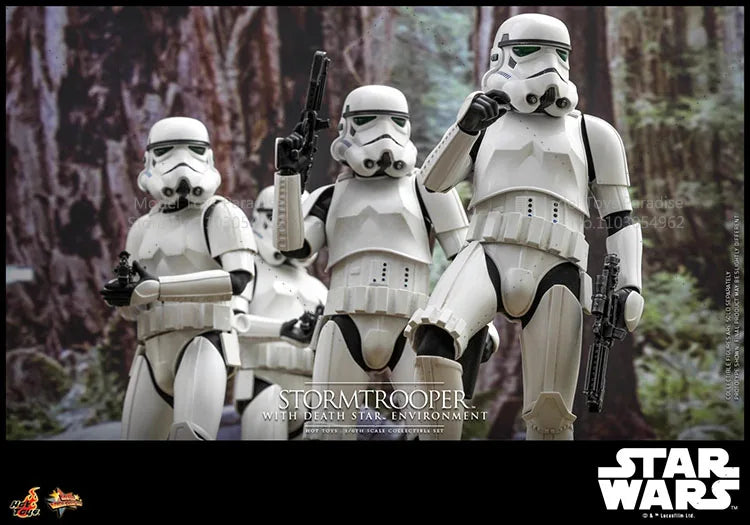 HotToys HT MMS736 1/6 Collectible Toys Stormtrooper Star Wars White Death Star Soldier 12inch Action Figure Model Fans Gifts