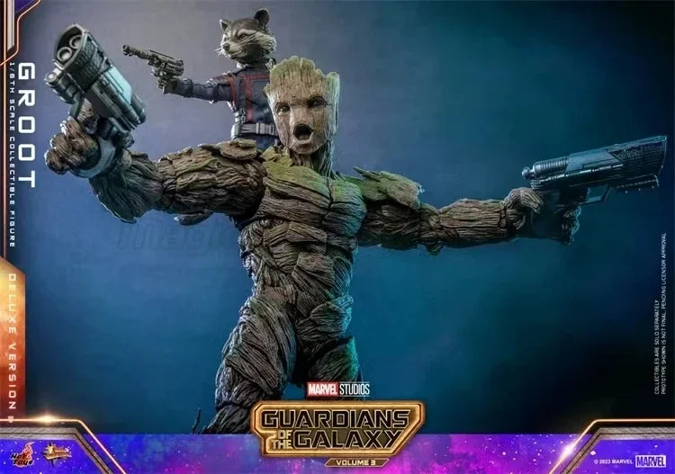 【MT】Hot Toys MMS706 MMS707 Marvel Guardians of The Galaxy 3 Groot 1/6 Scale Collectible Doll Movie Character Model Toy Gift