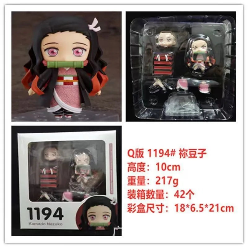 Demon Slayer Kimetsu no Yaiba Nendoroid Muichiro Tokito Q Version 2218# Anime Collectible Action Figure For Anime Fans