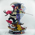 Demon Slayer Kochou Kanae Figure 39cm Uncensored Light Up Anime Statue Scene Model Desk Decor Collectible Gift Toy