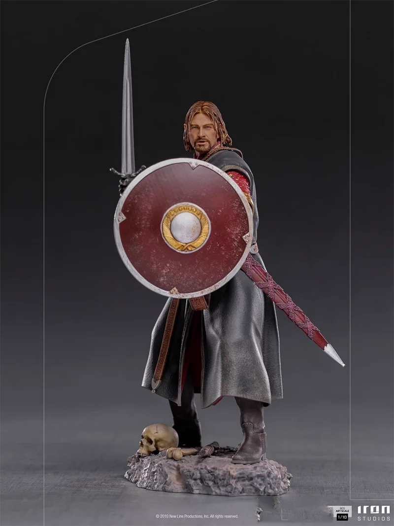 Original IRON STUDIOS 43321 1/10 Boromir Figure Model Toys9-inch Limited Edition Collectible Scenery Ornaments Gift