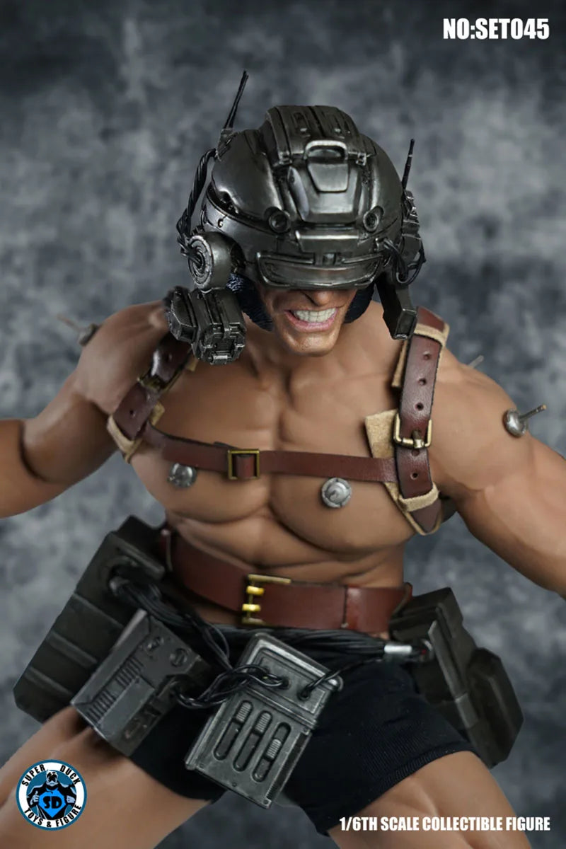 SUPER DUCK SET045 1/6 Hugh Jackman Laboratory Costume with Two Head Sculpts Fit 12'' TBL M35 Male Action Figure Body