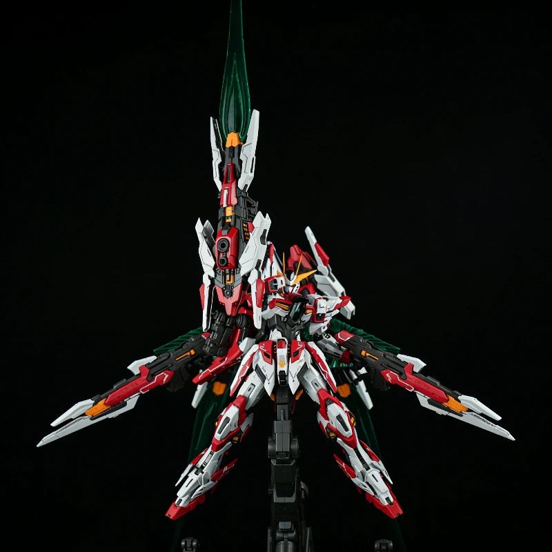 Iron Toy 1/100 Star Eternal Alloy Skeleton Assembly Kit Mecha Model Toy Two Tone Armor Action Figure With Effect Parts  Boy Gift