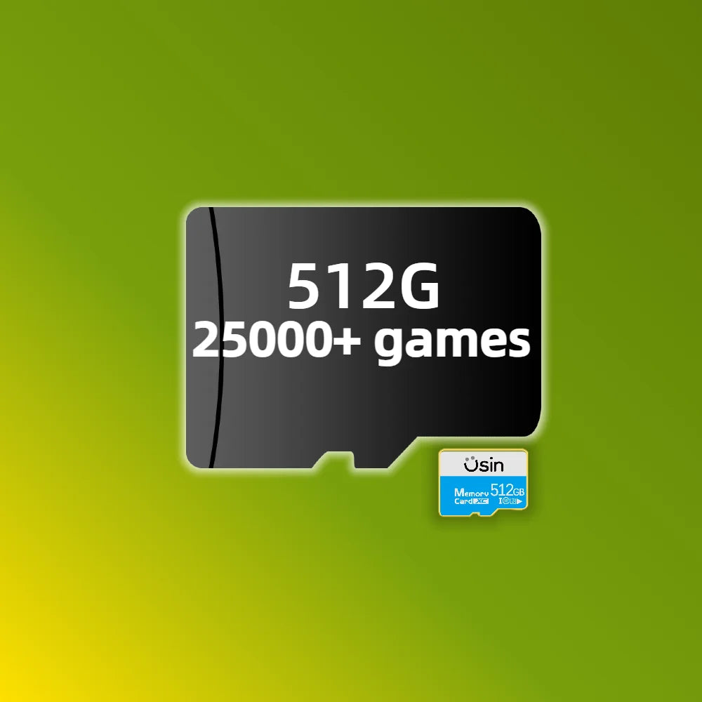 TF Game Card For Trimui Smart Pro Brick Retro Games More PSP PS1 Portable Handheld Console H-Speed Gift Memory SD 512G 256G