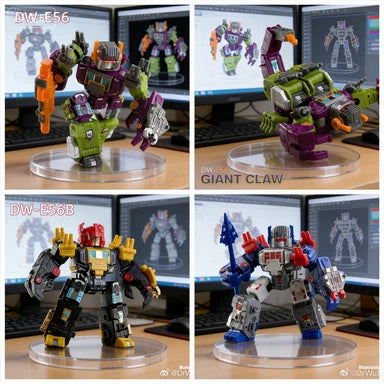 In Stock Dr.Wu DW-E56 DW-E56B DW-E56M Scorponok Mini Action Figure With Box In Stock January Arrival