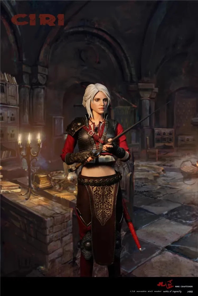 Nine Craftsmen J-002 1/6 Female Soldier CIRI Armor Version Model Toy Full Set 12'' Action Figures In Stock