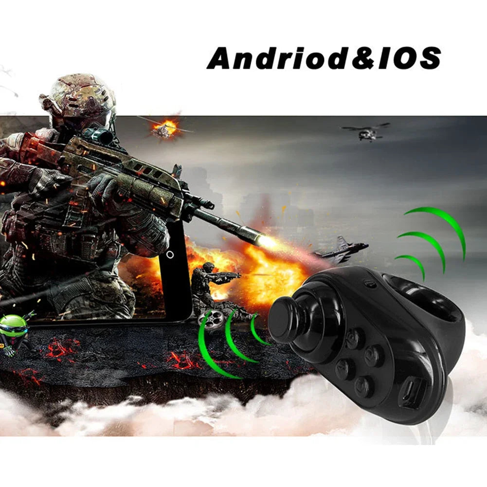 R1 VR Remote Controller Wireless Ring Shape Gamepad Bluetooth 4.0 Remote Control Ring For iPhone Android Smartphone VR Headset