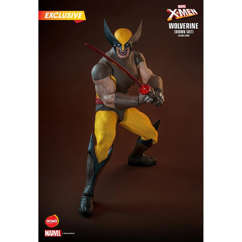Original Hot Toys HT HS03 X-Men Xmen Wolverine Brown Suit 1/6th In Stock Anime Action Collection Figures Model Toys