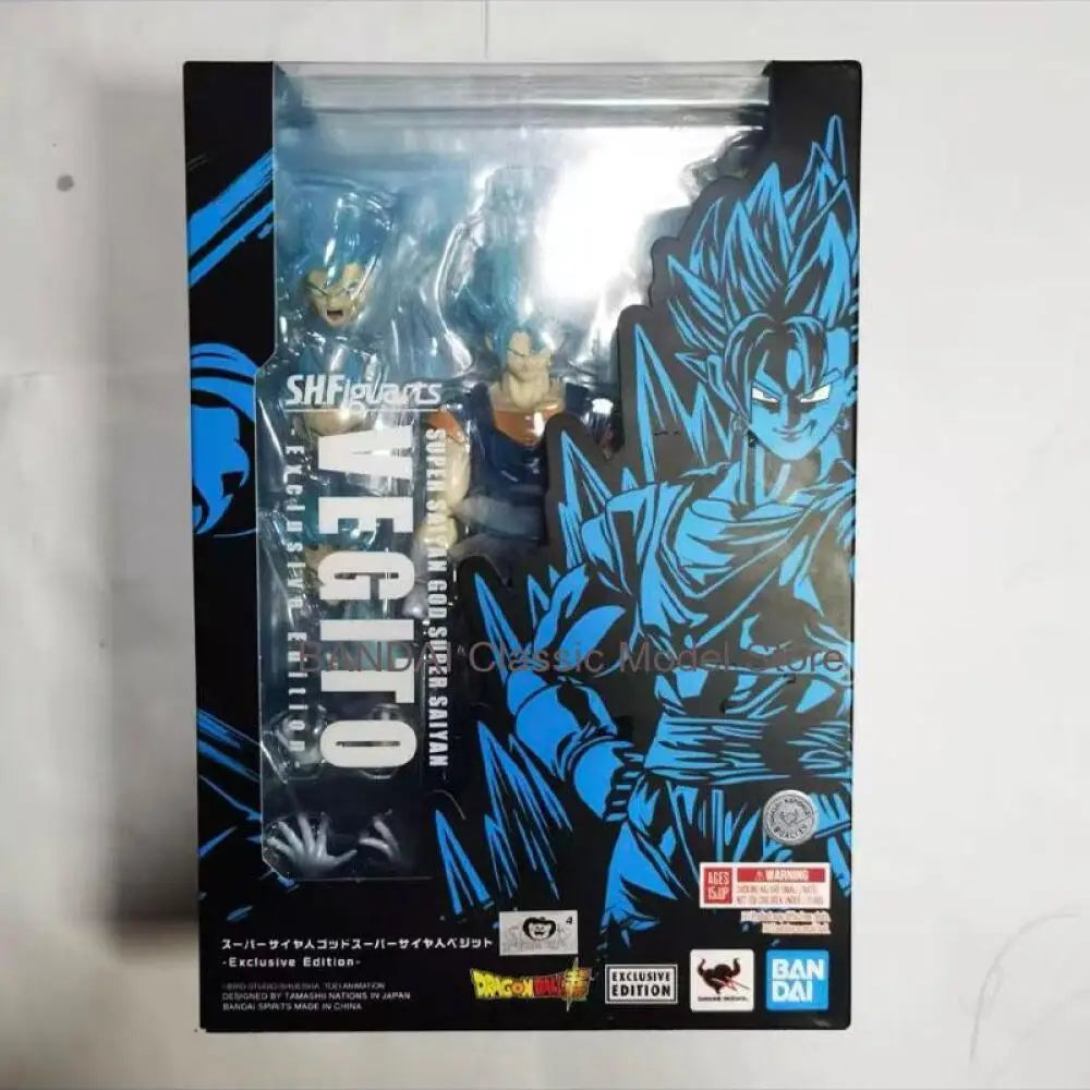Low price In Stock BANDAI Original Box Figuarts DRAGON BALL VEGITO EXCLUSLVE EDITION Action Figure Model Toy Gift for Kids