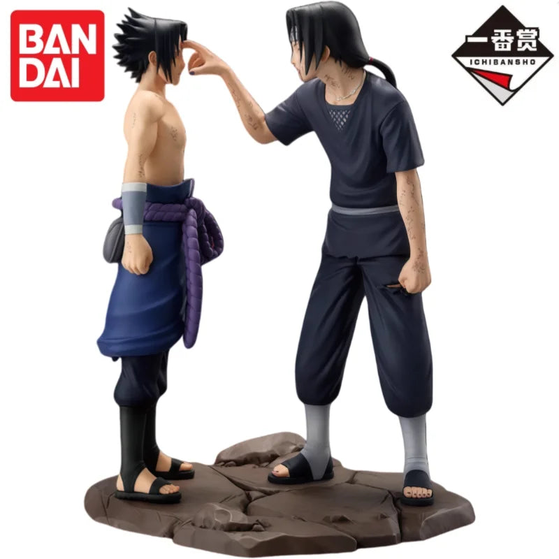 In Stock Bandai Original Ichiban Kuji Naruto Help Uchiha Itachi Action Figure Model Doll Brand New Boxed Collectible Ornaments