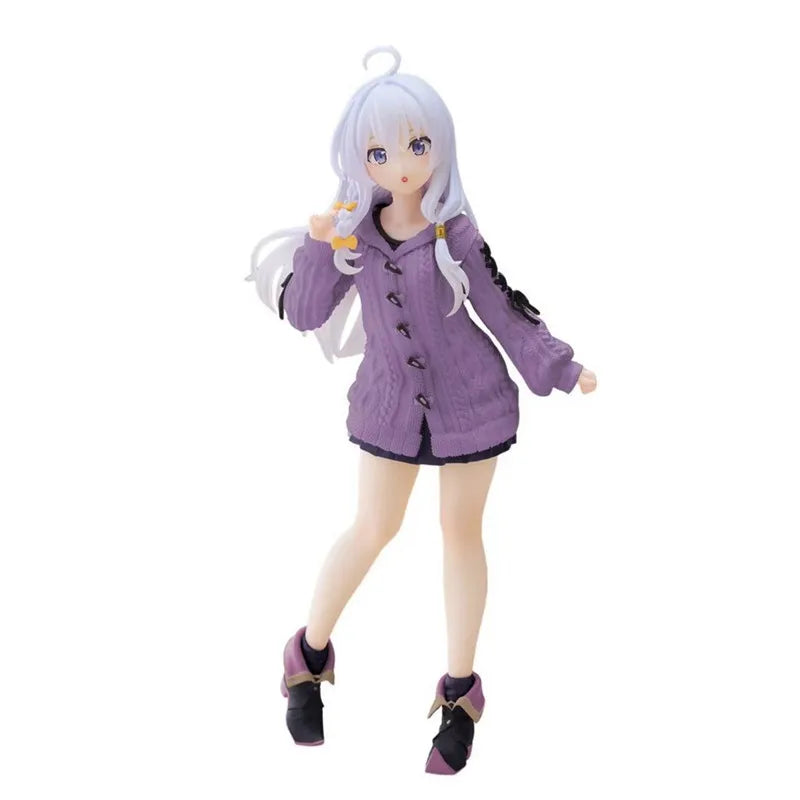 In Stock Original TAITO Coreful Wandering Witch: The Journey of Elaina 18cm Elaina PVC Collection Anime Figurine Model Toy