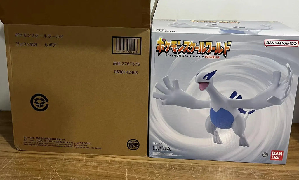 Bandai Original Pokemon Scale World Jouto Region Houou Lugia Anime Figures Collection Gifts Model Ornaments