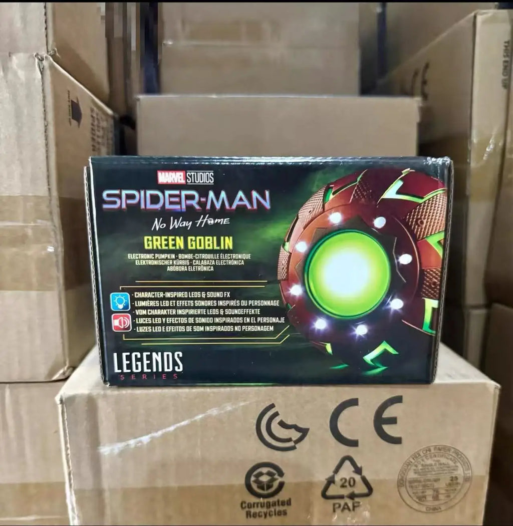 Hasbro Marvel Legends Spider-Man Green Pumpkin Bombball
