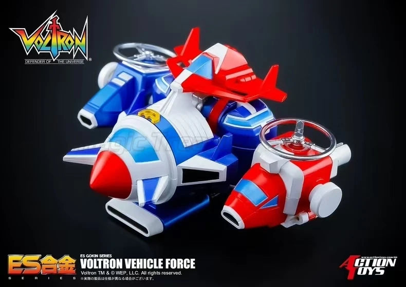 【MT】Action Toys ES Alloy Voltron Lion Force Warrior King of Beasts Mecha Fleet Fifteen Body Combination Model Toy Mecha