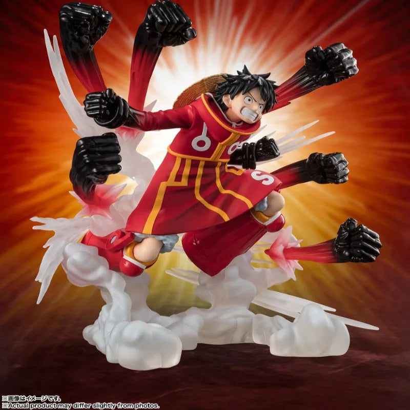 100%Original in Stock Bandai Figuarts ZERO ONE PIECE Monkey D. Luffy Anime Character Model Toys Ornaments Collection Gifts