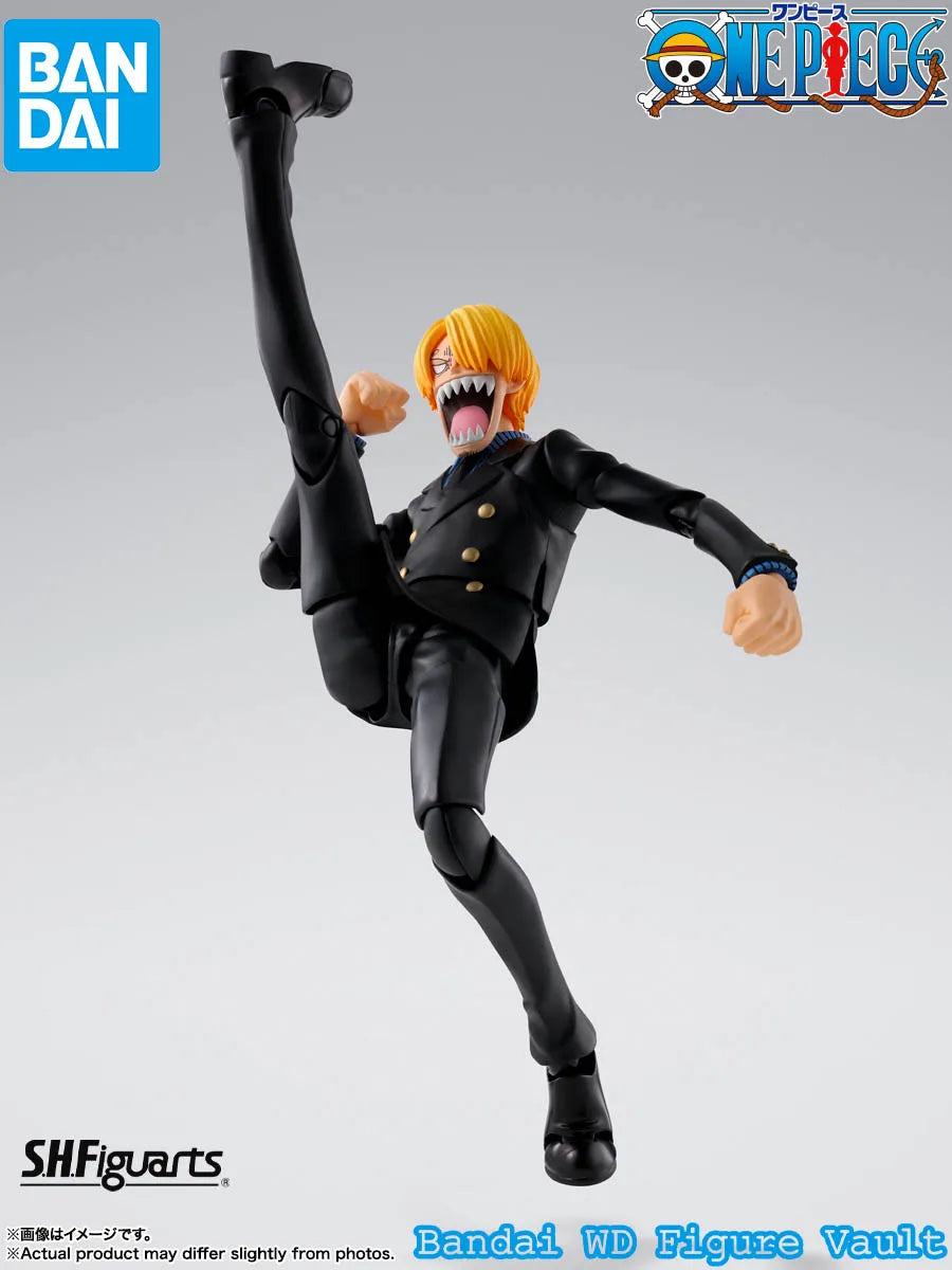In stock Bandai One Piece S.H.Figuarts Sanji -Dawn of Adventure-  Figures Anime Model Genuine Boxed Toy Gift