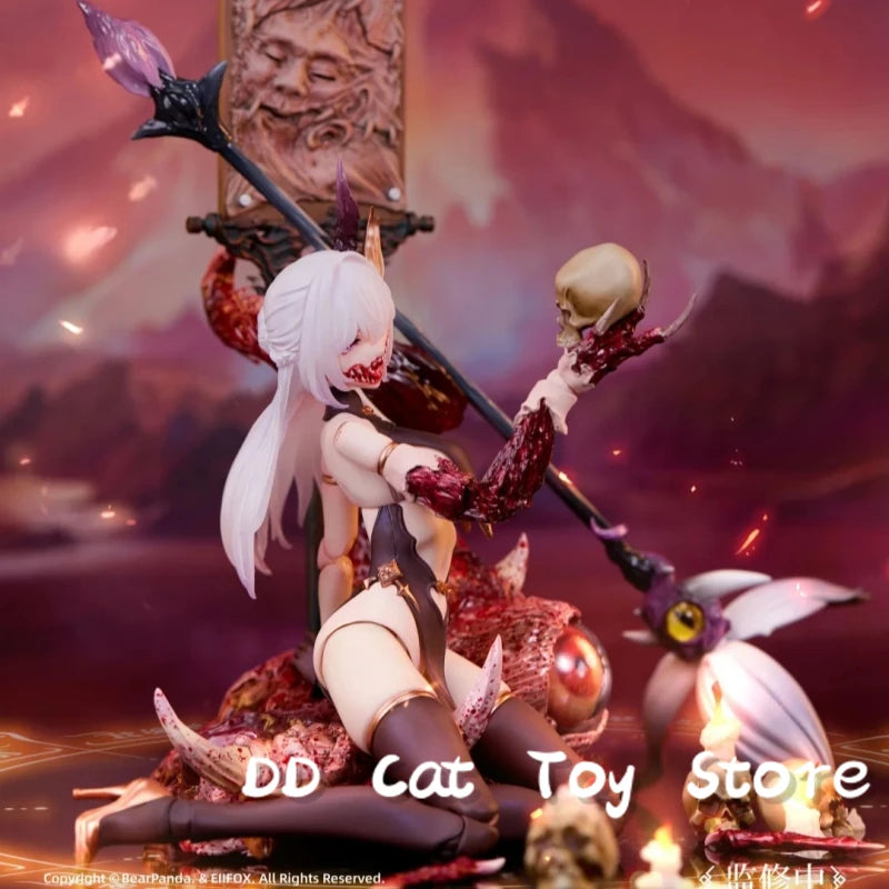 In Stock Genuine BearPanda Eiifox 1/12 Huaxia Gods And Ghosts Painted Skin 15cm Scale Collectible Action Figure Birthday Gift