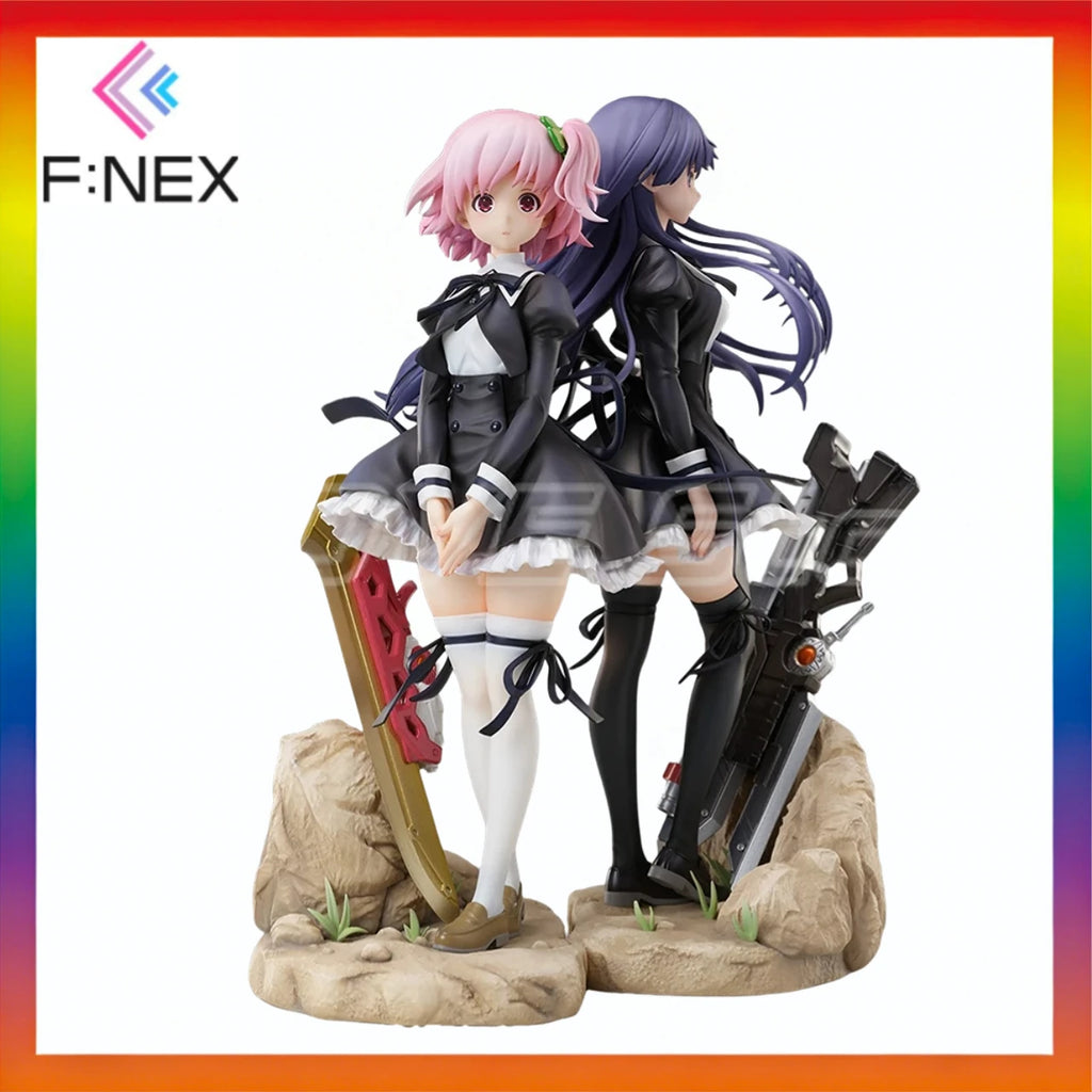 In Stock Original F:NEX Assault Lily BOUQUET Hitotsuyanagi Riri Shirai Yuyu Anime Figure Model Gift Toy Collection