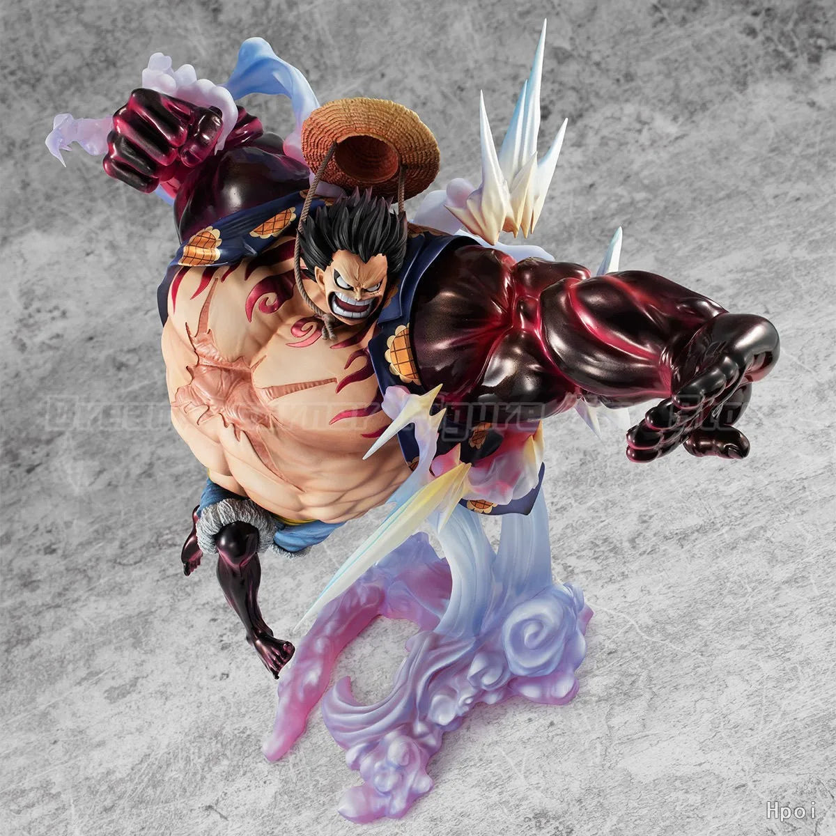 【In Stock】Original MegaHouse POP SA-MAXIMUM ONE PIECE Monkey D. Luffy Bouncing Man Ver.2 Figure Toy Model Collection