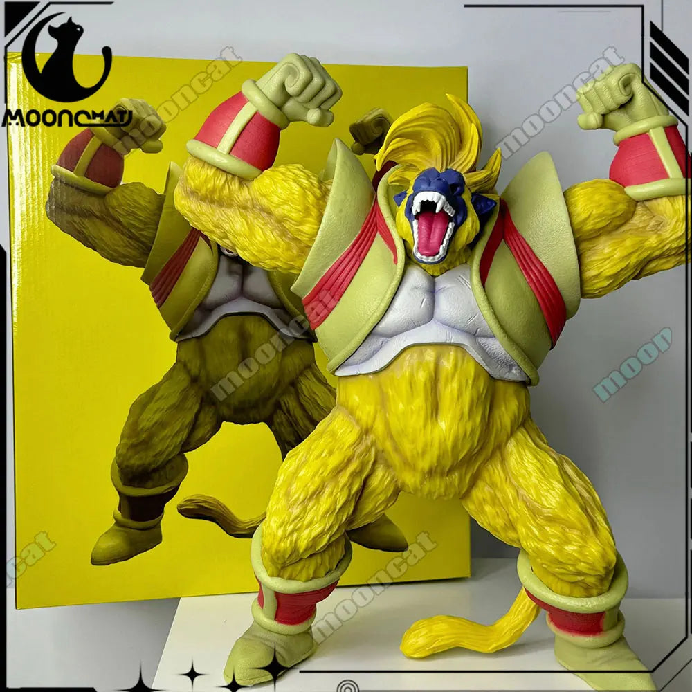 Dragon Ball Anime Golden Ape King Kong Transformierbares Desktop-Ornament Handgefertigtes Modell Actionfigur Sammlerspielzeug Geburtstagsgeschenk