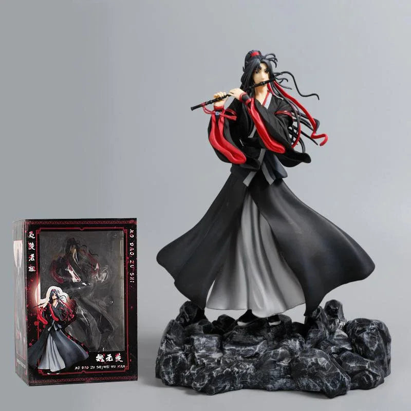 Mo Dao Zu Shi Anime Figure Toys Wei Wuxian Yi Ling Lao Zu Figurine Lan WangJi PVC Action Figure Collectible Model Toy Doll 27cm