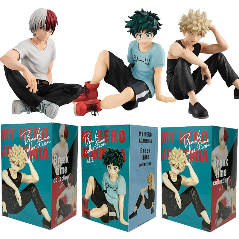 My Hero Academia Midoriya Izuku Anime Figure Boku no Hero Academia Bakugo Katsuki/Todoroki Shoto Action Figure Model Doll Toys