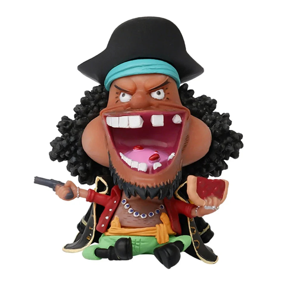 Anime One Piece Figure 17 Styles Zoro Luffy Sanji Ace Robin Nami Frank Usopp Brook Chopper PVC Decoration Figural Model Toy Gift