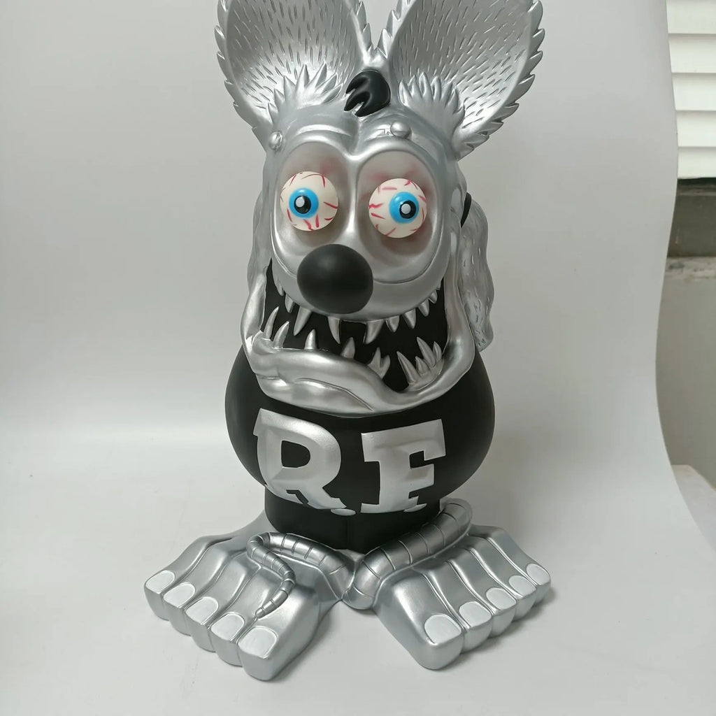 2025 Hot Selling OverSize 33cm tall The Tales of the Rat Fink Rat Fink PVC Statue Figure Collectible Model Toy