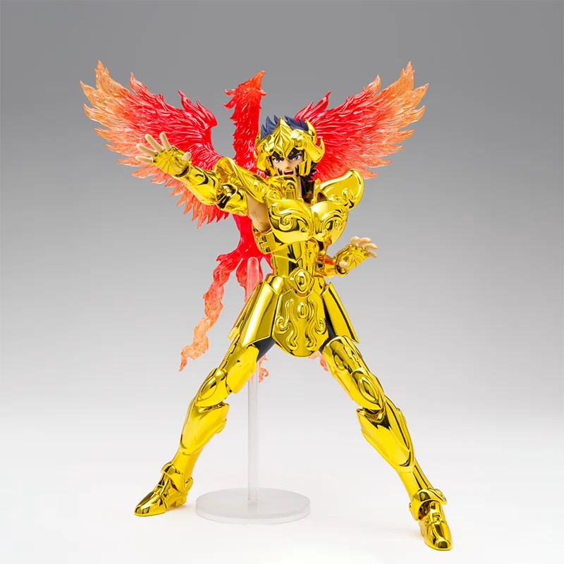 BANDAI Saint Seiya SAINT CLOTH MYTH EX Leo Ikki -INHERITOR OF THE GOLD CLOTH-  PVC 17.5CM Anime Action Figures Model Toy