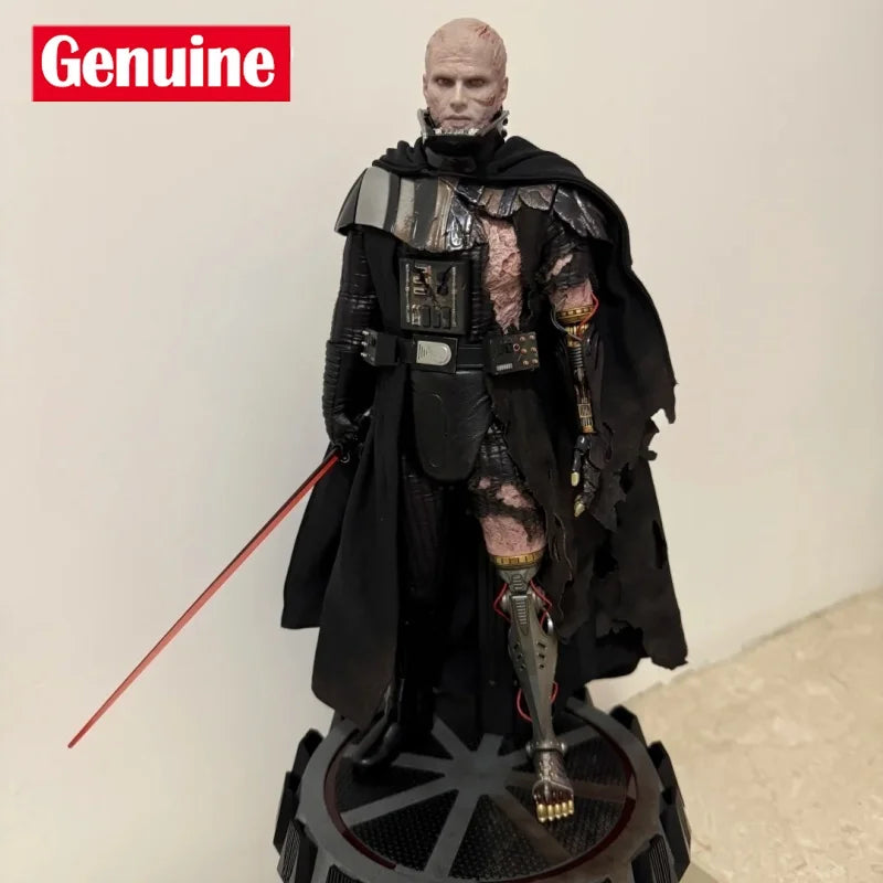 Genuine Hot Toys 1/6 Dx44 Dx45 Star Wars Darth Vader Battle Damage Edition Doll Decoration Surprise Birthday Gift