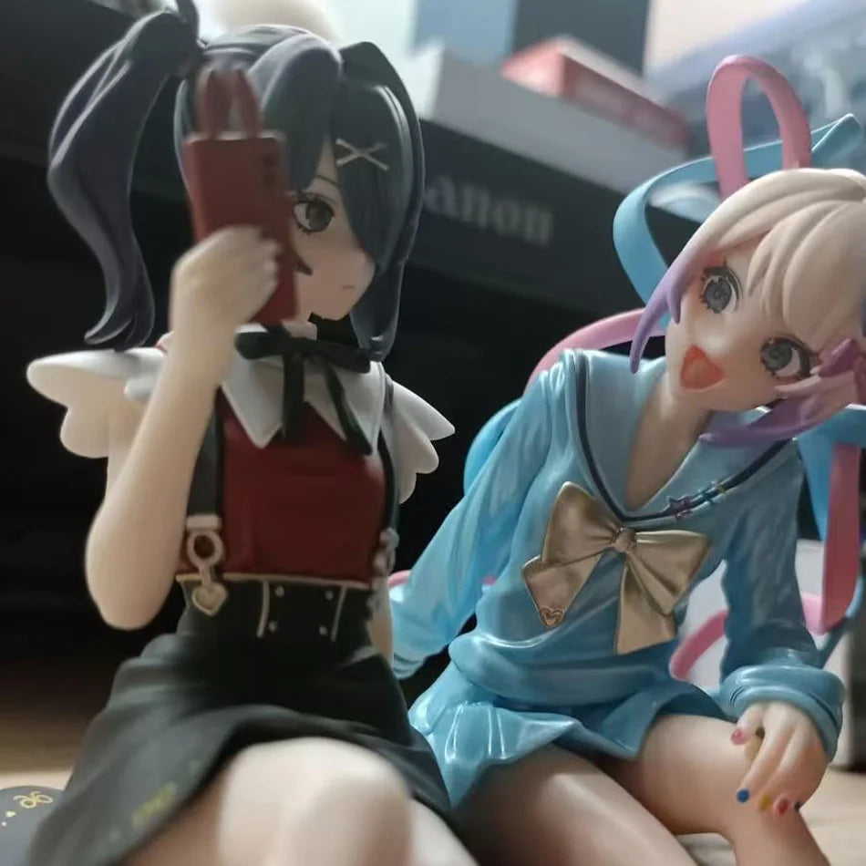 Needy Streamer Overdose KAngel & Ame-chan Figure Set Noodle Stopper PVC Collectible Model Toy Gift