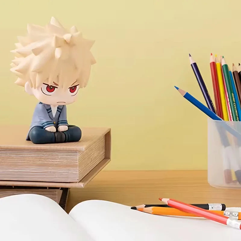 2026 Anime Figure cute Midoriya Izuku Figurine Bakugou Katsuki action figure Look up figure mini cute Toys Collectible doll Gift