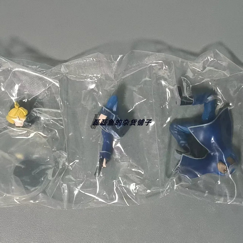Fullmetal Alchemist Edward Winry Riza figure model decoration in stock   No box, loose goods