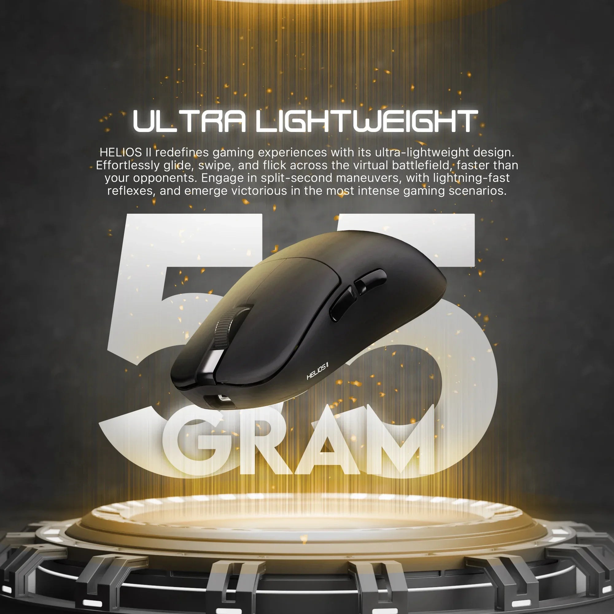 FANTECH HELIOS II XD3v3 Drahtlose und Verdrahtete Gaming Maus PAM3395 TTC Gold Schalter 26000DPI Optische Maus 55g Mäuse für Gamer Maus