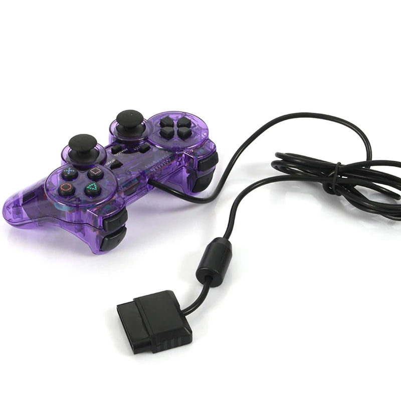 1pcs Newest Wired Connection Gamepad For  PS2 Controller For  PS2/PSX Joystick For  PSone Joypad Wired Controller