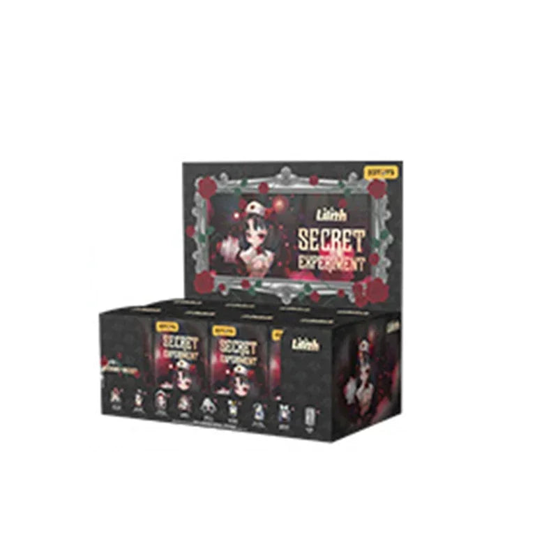 52TOYS Lilith Secret Experiment Series Blindbox Spielzeug Puppe Niedliche Anime Actionfigur Ornamente Figuren Puppen Desktop Home Decor