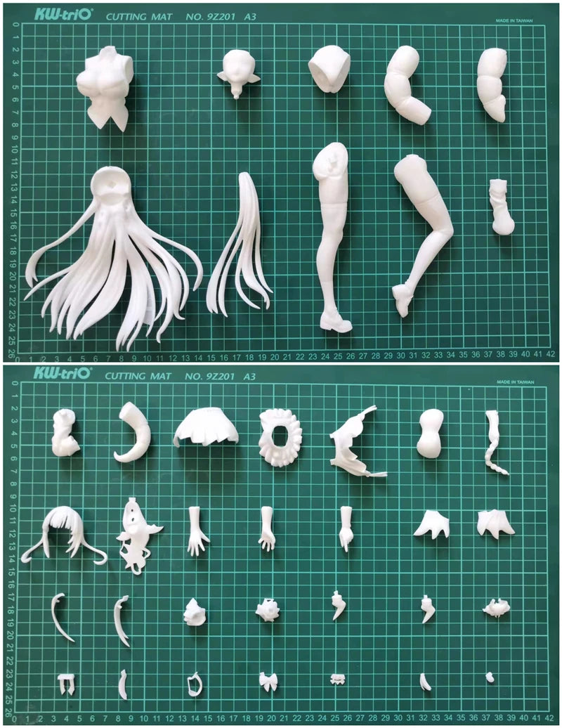 Resin Figure Kit Kiryu Coco ココ きりゅう ここ Hololive Unpainted Garage Resin Kit Model GK